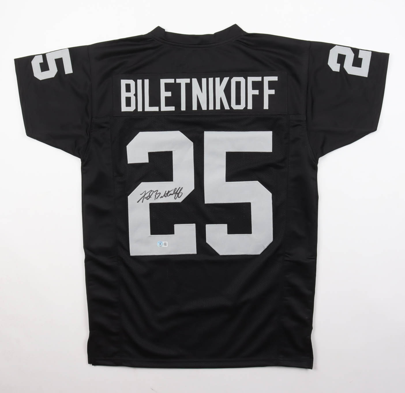 Fred Biletnikoff Signed Jersey (Beckett) at PristineAuction.com Fred Biletnikoff Signed Jersey (Beckett) at PristineAuction.com