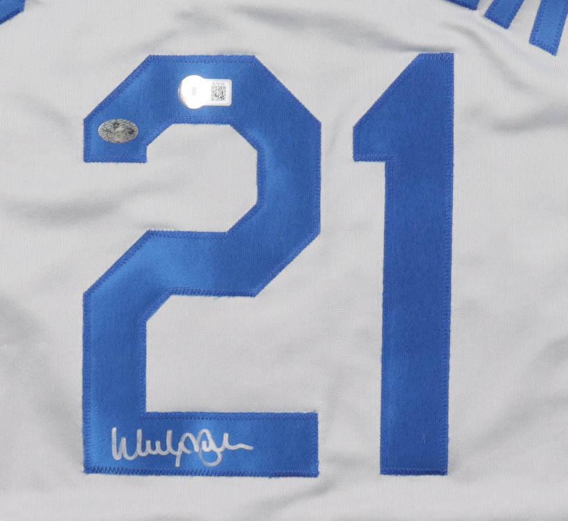 Walker Buehler Signed Jersey (Beckett & Buehler) at PristineAuction.com Walker Buehler Signed Jersey (Beckett & Buehler) at PristineAuction.com