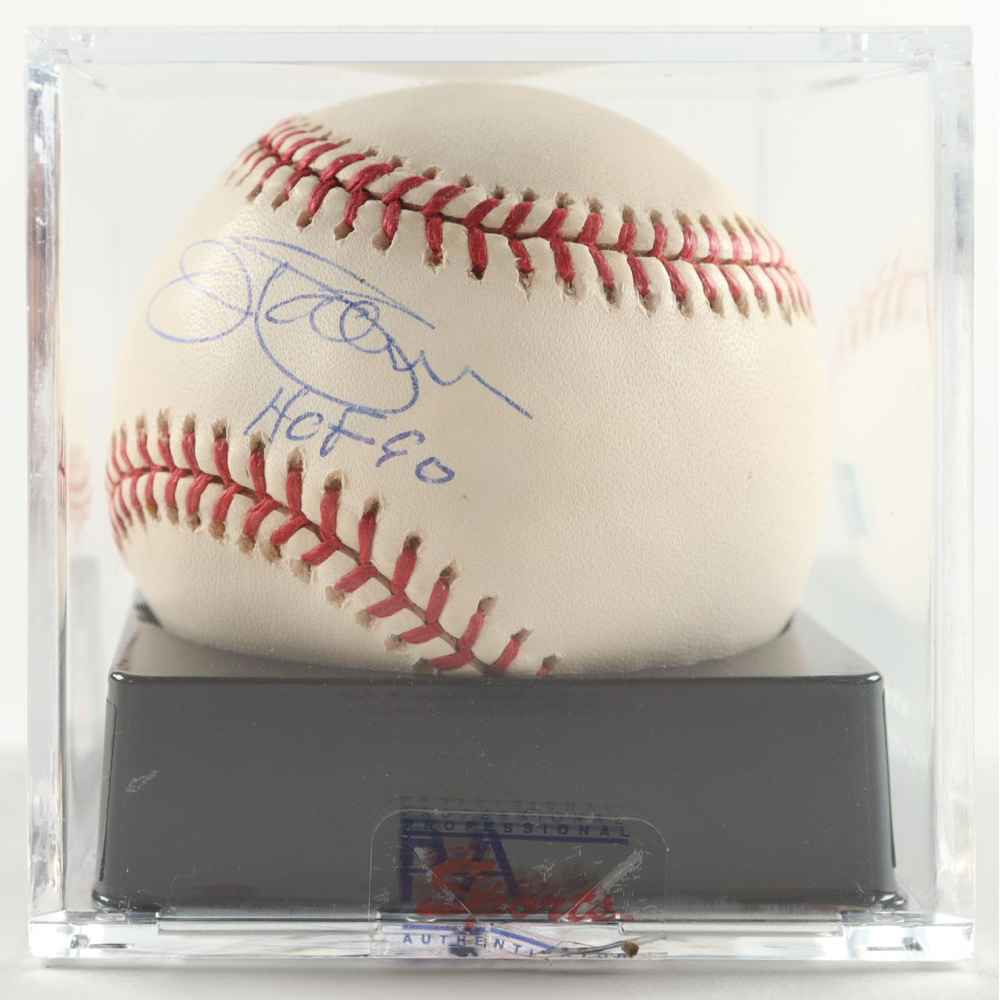 Jim Palmer Signed OML Baseball Inscribed "HOF 90" (PSA) at PristineAuction.com