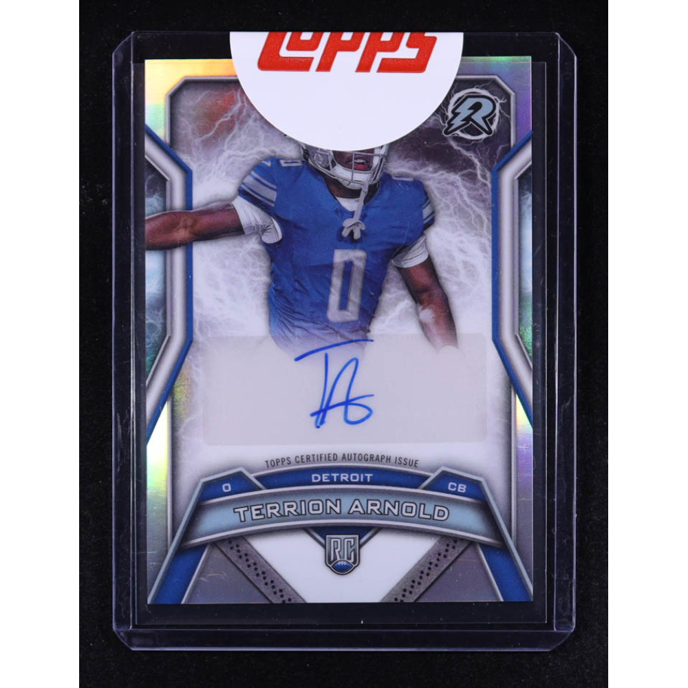 Terrion Arnold 2024 Topps Resurgence Resurgence Rookie Signatures #RRSTA RC at PristineAuction.com