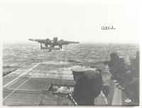 Richard E. Cole Signed 18x24 Stretched Canvas Photo (PSA) at PristineAuction.com