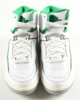 Larry Bird Signed Pair Of Nike Air Jordan Basketball Shoes (PSA) at PristineAuction.com