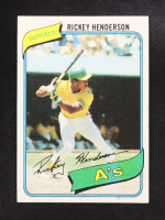 Rickey Henderson 1980 Topps #482 RC at PristineAuction.com