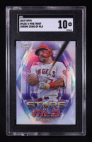 Mike Trout 2023 Topps Stars of MLB Chrome #SMLBC2 (SGC 10) at PristineAuction.com