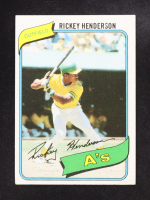 Rickey Henderson 1980 Topps #482 RC at PristineAuction.com