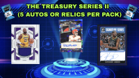 Break King: The Treasury Multi-Sport Edition Series II Mystery Box (5 Total Autographs or Relics Per Pack) at PristineAuction.com