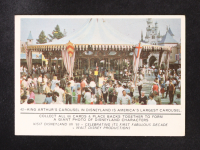 King Arthur's Carousel 1965 Donruss Disneyland #42 at PristineAuction.com