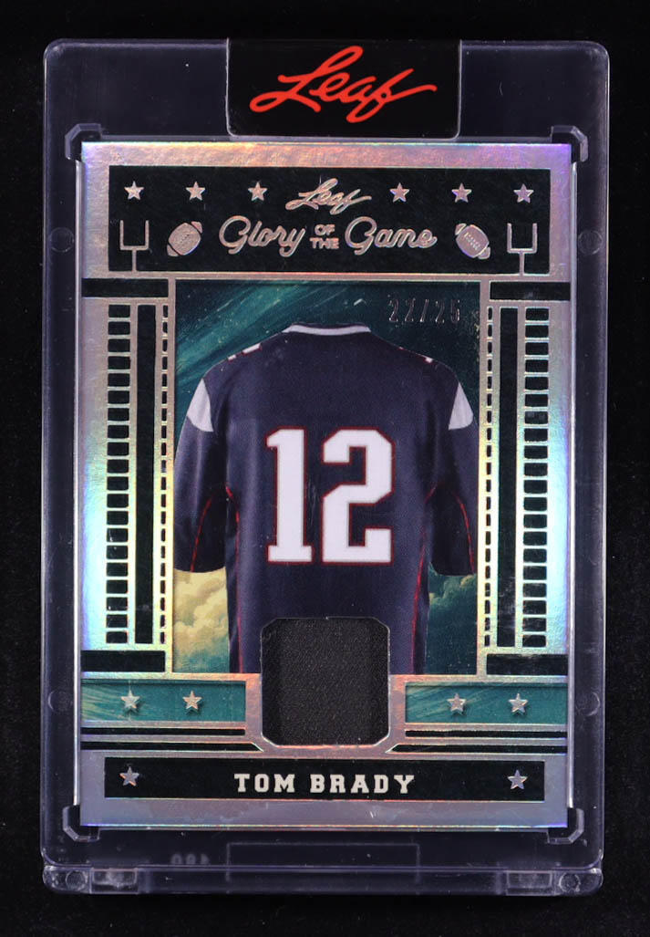 Tom Brady 2025 Leaf Glory of the Game Glory of the Game Used #GU49 #22/25 at PristineAuction.com Tom Brady 2025 Leaf Glory of the Game Glory of the Game Used #GU49 #22/25 at PristineAuction.com