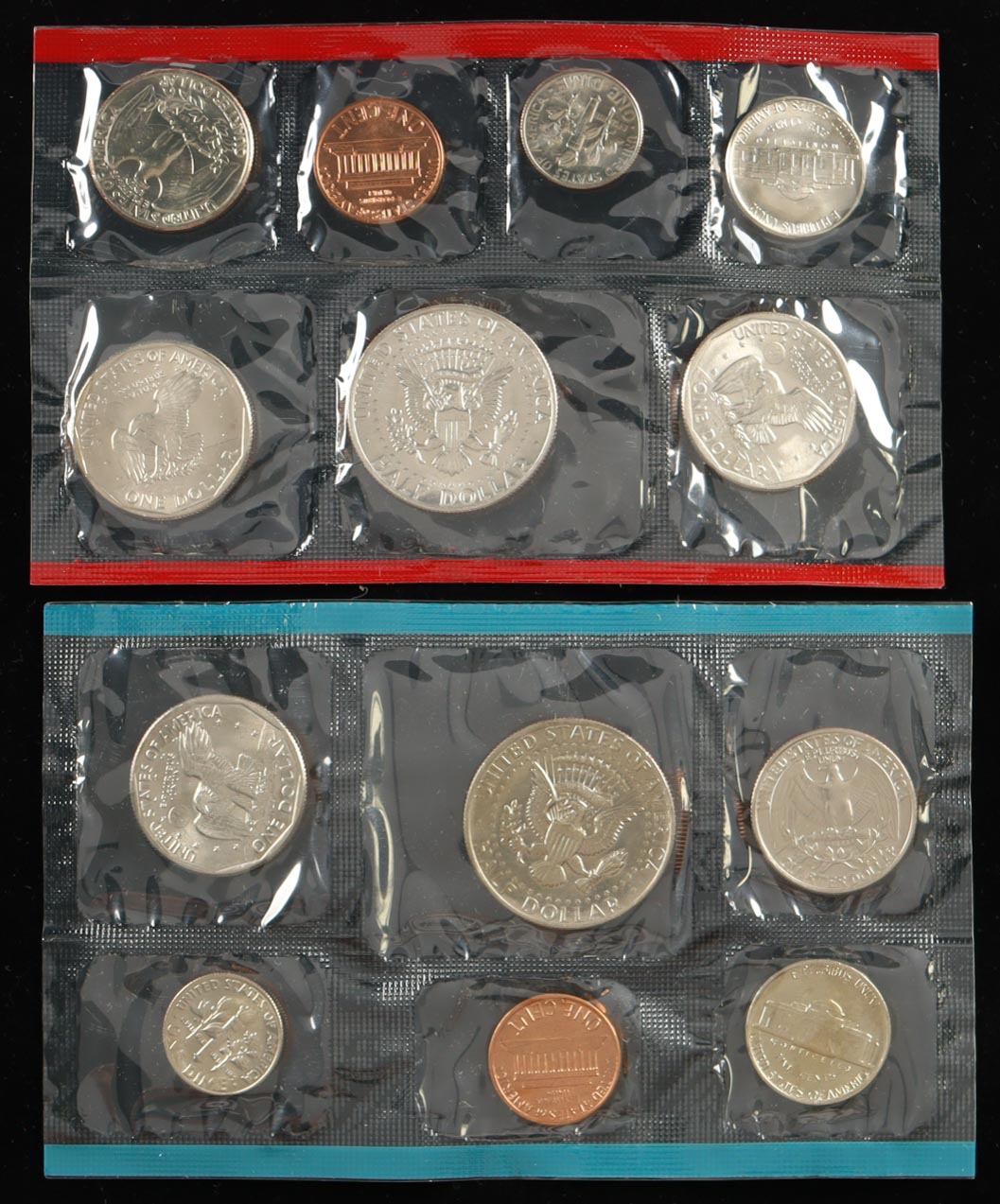 1980 Uncirculated United States Mint Souvenir (12) Coin Set at PristineAuction.com 1980 Uncirculated United States Mint Souvenir (12) Coin Set at PristineAuction.com