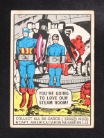 Captain America 1966 Donruss Marvel Super Hero #4 at PristineAuction.com