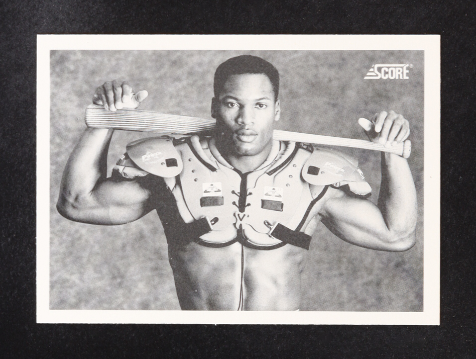 Bo Jackson 1990 Score #697 FB/BB at PristineAuction.com Bo Jackson 1990 Score #697 FB/BB at PristineAuction.com