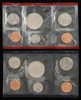 1987 Uncirculated United States Mint Souvenir (12) Coin Set at PristineAuction.com