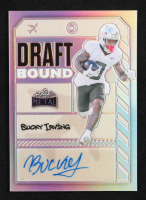 Bucky Irving 2024 Leaf Metal Draft Bound Autographs Prismatic Silver #DBBI1 #06/10 RC at PristineAuction.com