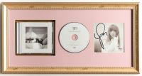 Taylor Swift Signed Custom Framed "The Tortured Poets Department" CD Album Insert Display With Disc & Case (PSA) at PristineAuction.com