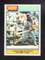 Hank Aaron 1976 Topps #1 RB at PristineAuction.com