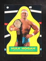 Hulk Hogan 1985 Topps WWF Rookie Stickers #1 at PristineAuction.com