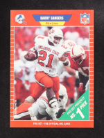 Barry Sanders 1989 Pro Set #494 RC at PristineAuction.com