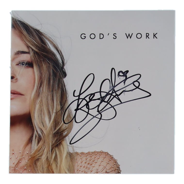 Leann Rimes Signed "God's Work" Vinyl Album Flat (Beckett) at PristineAuction.com Leann Rimes Signed "God's Work" Vinyl Album Flat (Beckett) at PristineAuction.com
