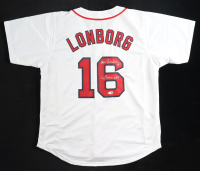 Jim Lonborg Signed Jersey Inscribed "CY Young 67" (JSA) at PristineAuction.com