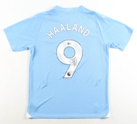 Erling Haaland Signed Puma Manchester City Authentic Jersey (Beckett) at PristineAuction.com