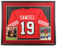 Deebo Samuel Signed Custom Framed Jersey Display (PSA) at PristineAuction.com
