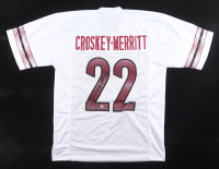 Jacory Croskey-Merritt Signed Jersey (Beckett) at PristineAuction.com