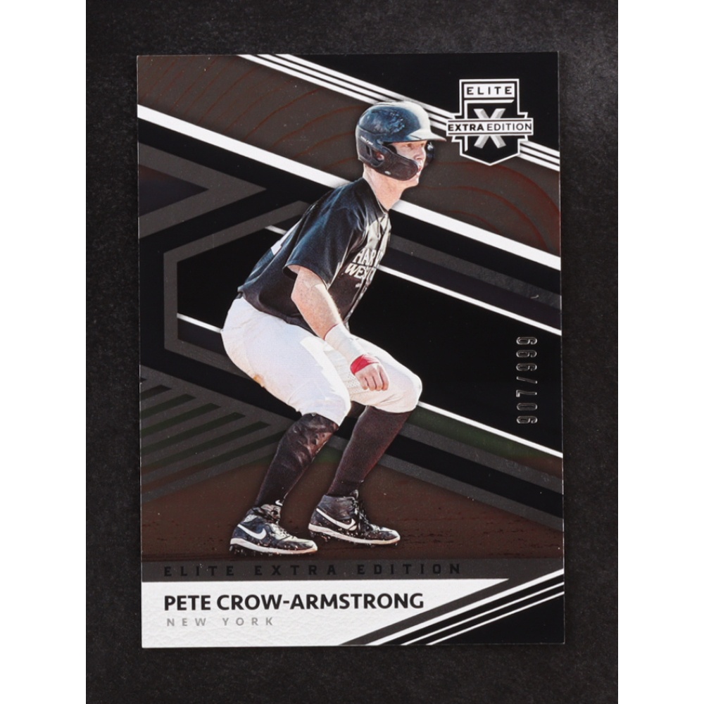 Pete Crow-Armstrong 2020 Elite Extra Edition #19 #907/999 RC at PristineAuction.com