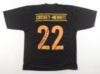 Jacory Croskey-Merritt Signed Jersey (Beckett) at PristineAuction.com