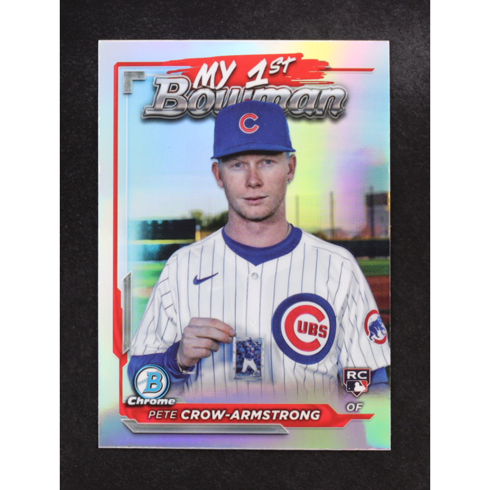 Pete Crow-Armstrong 2024 Bowman Chrome My 1st Bowman #M1B14 RC at PristineAuction.com