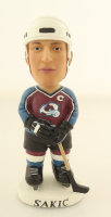 Joe Sakic Avalanche Hand-Painted Bobble Head Figure at PristineAuction.com