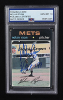 Nolan Ryan Signed 1971 Topps #513 Inscribed "HOF 99" (PSA | Auto 10) at PristineAuction.com