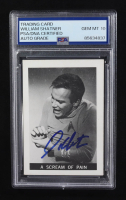William Shatner Signed 1967 Leaf Star Trek #46 (PSA | Auto 10) at PristineAuction.com