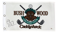 Chevy Chase Signed "Caddyshack" Bushwood Country Club Pin Flag (PSA) at PristineAuction.com