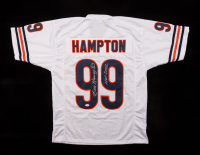 Dan Hampton Signed Jersey Inscribed "HOF 2002" (JSA) at PristineAuction.com
