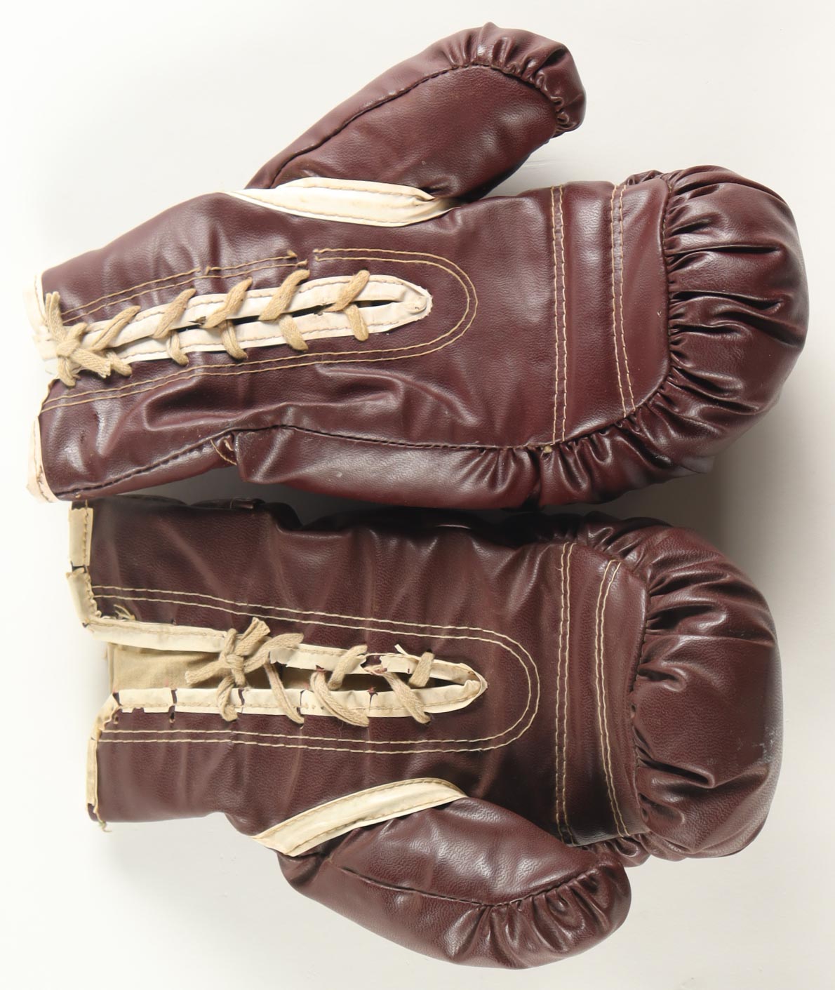 Mike Tyson Signed Vintage Pair of Everlast 'Jack Dempsey' Boxing Gloves in Wood Display Case with Everlast Wrist Wraps (Tyson & PSA) at PristineAuction.com Mike Tyson Signed Vintage Pair of Everlast 'Jack Dempsey' Boxing Gloves in Wood Display Case with Everlast Wrist Wraps (Tyson & PSA) at PristineAuction.com