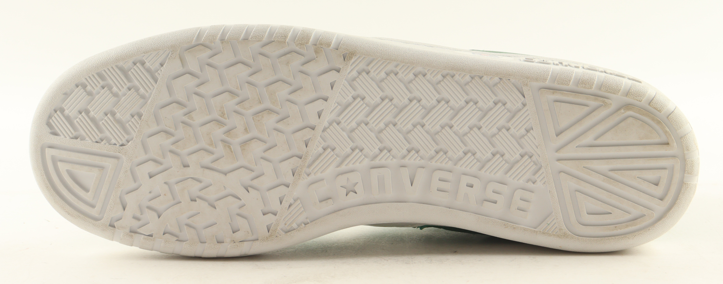 Larry Bird Signed Converse Boston Celtics 1984 Championship Basketball Shoe With Name Plaque Display Stand (PSA) at PristineAuction.com Larry Bird Signed Converse Boston Celtics 1984 Championship Basketball Shoe With Name Plaque Display Stand (PSA) at PristineAuction.com