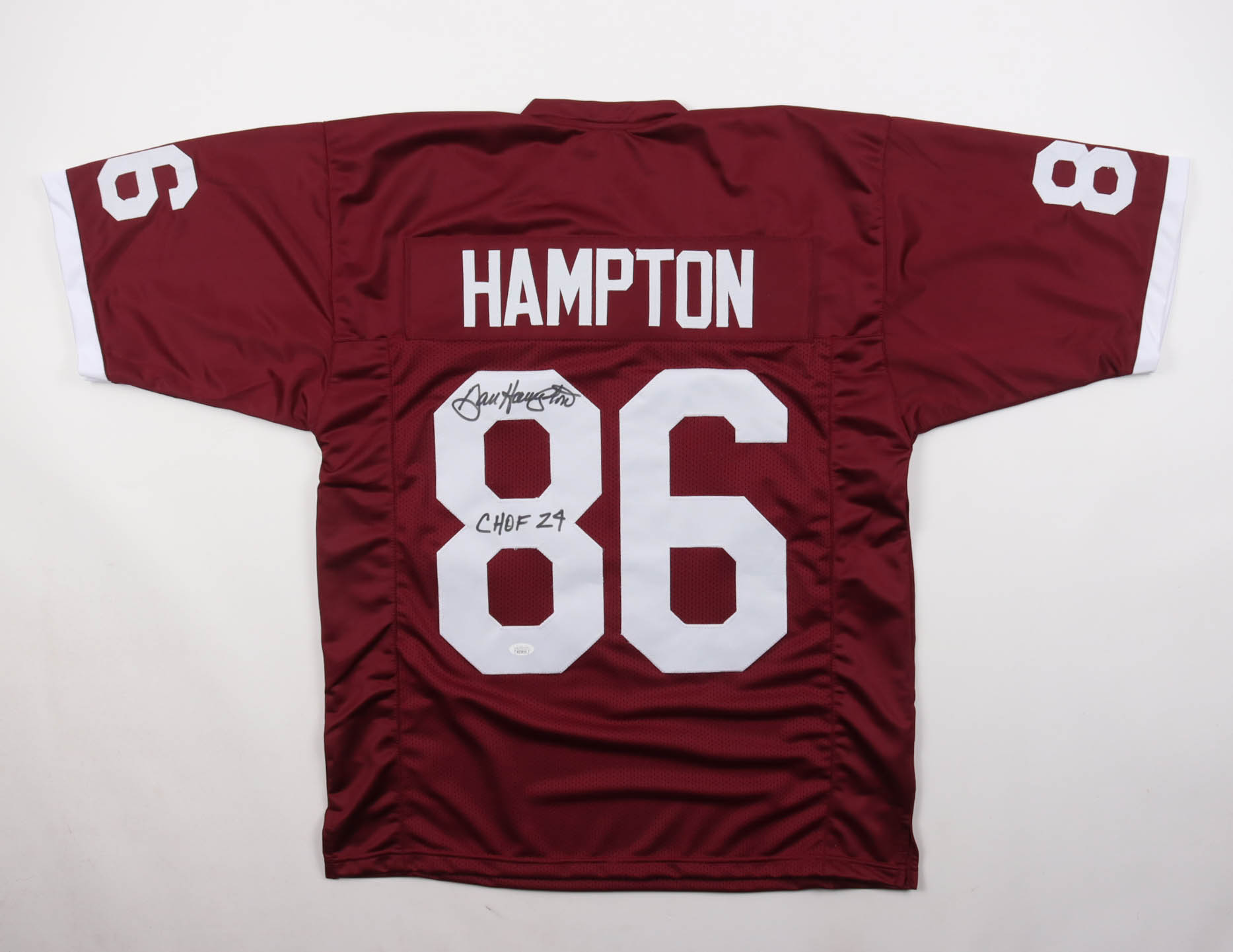 Dan Hampton Signed Jersey Inscribed "CHOF 24" (JSA) at PristineAuction.com Dan Hampton Signed Jersey Inscribed "CHOF 24" (JSA) at PristineAuction.com