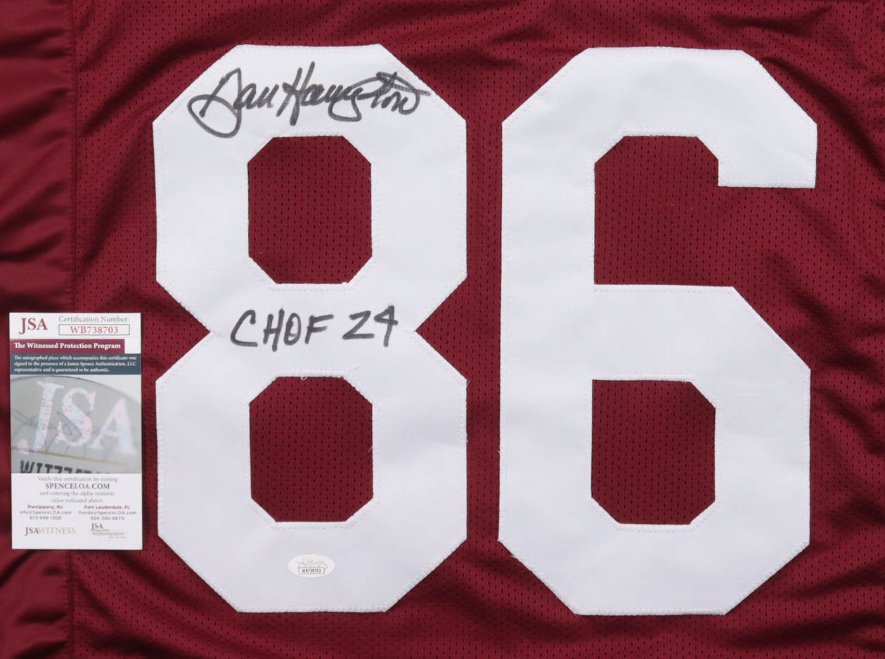 Dan Hampton Signed Jersey Inscribed "CHOF 24" (JSA) at PristineAuction.com Dan Hampton Signed Jersey Inscribed "CHOF 24" (JSA) at PristineAuction.com