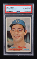 Sandy Koufax 1957 Topps #302 (PSA) at PristineAuction.com