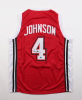 Larry Johnson Signed Jersey (Beckett) at PristineAuction.com