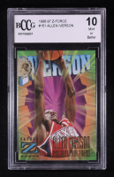 Allen Iverson 1996-97 Z-Force #151 RC (BCCG 10) at PristineAuction.com