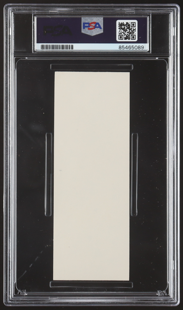 Johnny Unitas Signed Cut (PSA Auto Mint 9) at PristineAuction.com Johnny Unitas Signed Cut (PSA Auto Mint 9) at PristineAuction.com