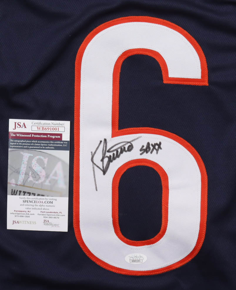 Kevin Butler Signed Jersey Inscribed "SB XX" (JSA) at PristineAuction.com Kevin Butler Signed Jersey Inscribed "SB XX" (JSA) at PristineAuction.com