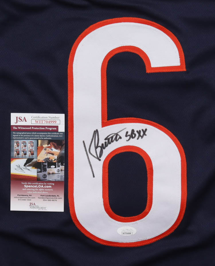 Kevin Butler Signed Jersey Inscribed "SB XX" (JSA) at PristineAuction.com Kevin Butler Signed Jersey Inscribed "SB XX" (JSA) at PristineAuction.com