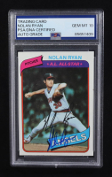Nolan Ryan Signed 1980 Topps #580 (PSA | Auto 10) at PristineAuction.com