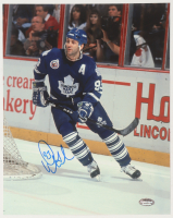 Doug Gilmour Signed Maple Leafs 8x10 Photo (Schwartz) at PristineAuction.com