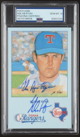 Nolan Ryan Signed Jumbo Rini Art Card Inscribed "The Ryan Express" (PSA | Auto 10) at PristineAuction.com