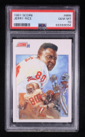 Jerry Rice 1991 Score TL #665 (PSA 10) at PristineAuction.com
