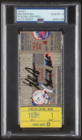 Nolan Ryan Signed 1969 World Series Game 4 Ticket Inscribed "Miracle Mets" (PSA | Autograph Graded PSA 10) at PristineAuction.com