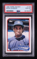 Deion Sanders 1989 Topps Traded #110T RC (PSA 10) at PristineAuction.com